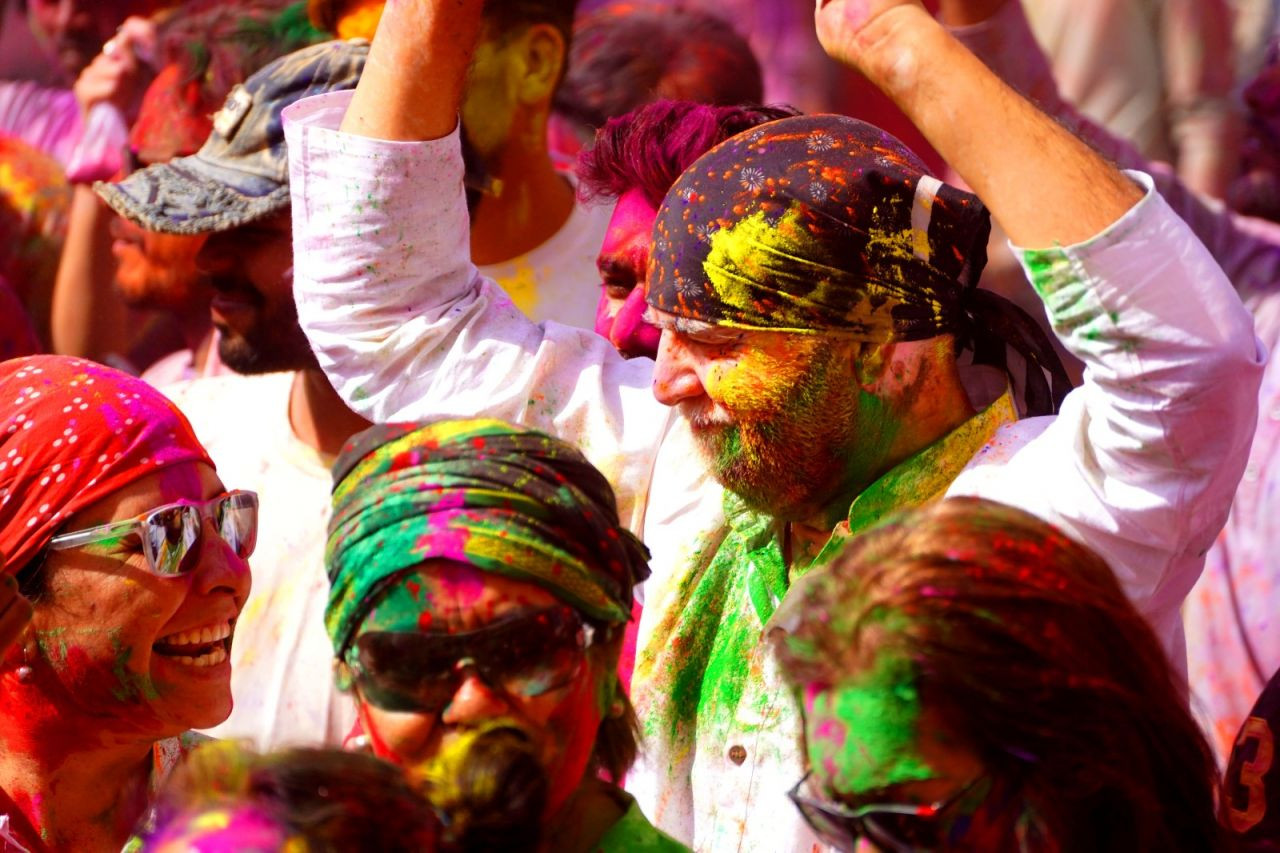 Geleneksel Holi Festivali Hindistan'da kutlandı - Sayfa 4