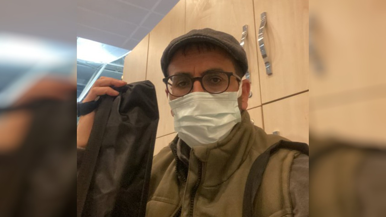 Gazeteci Fırat Bulut, Esenboğa Havalimanı’nda gözaltına alındı