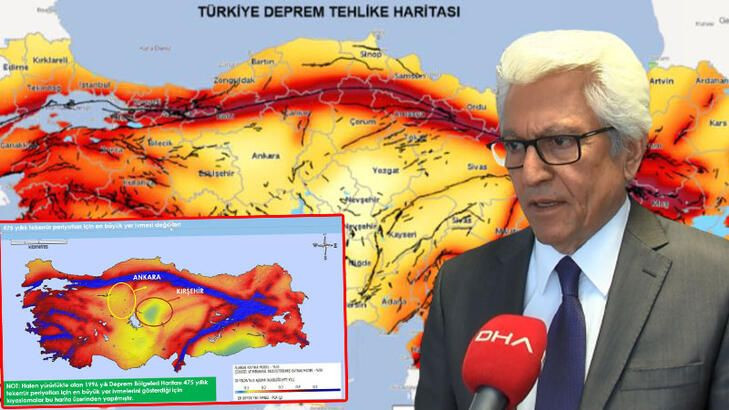 Prof. Dr. Pampal'dan 'Türkiye Deprem Tehlike Haritası' açıklaması: İvme değeri düşük yerler için uyarı yaptık - Sayfa 1