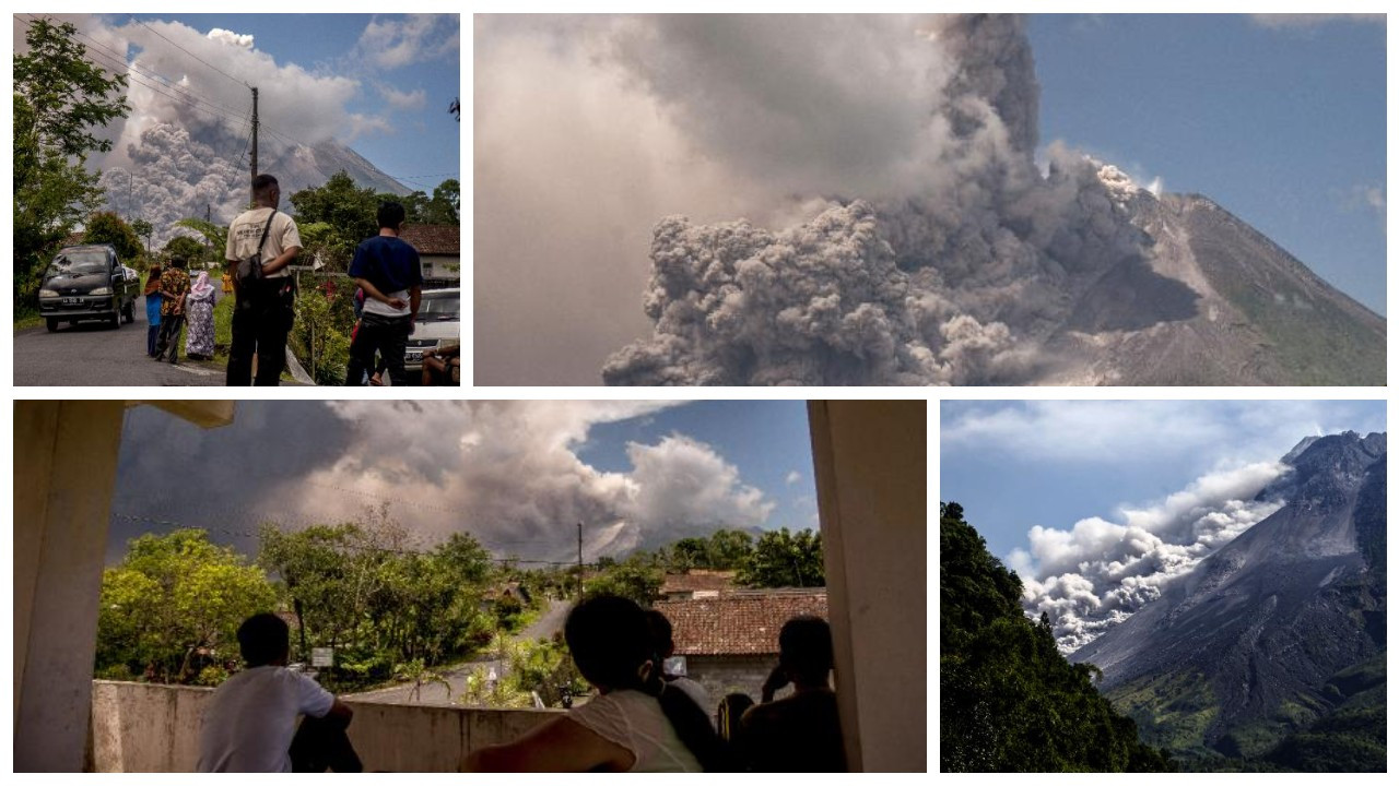 Endonezya’da Merapi Yanardağı 13 yıl aradan sonra patladı