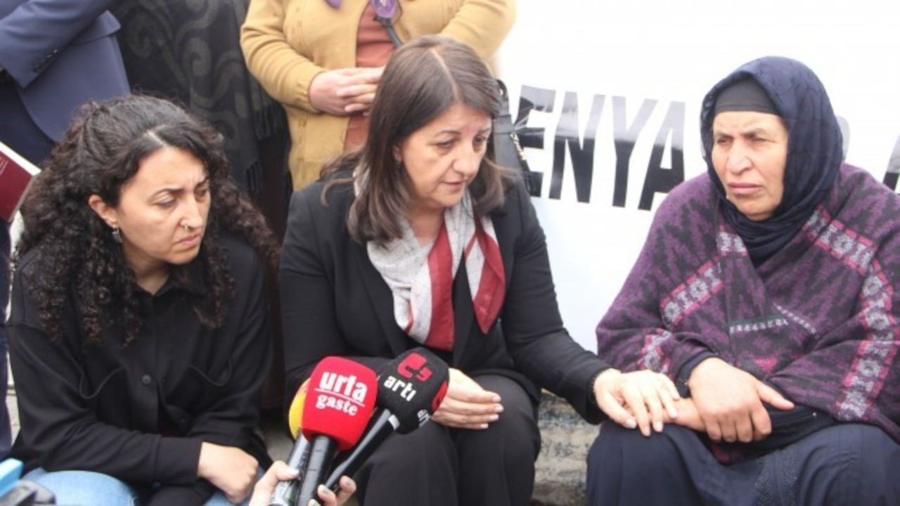 HDP Eş Genel Başkanı Buldan Şenyaşar ailesini ziyaret etti