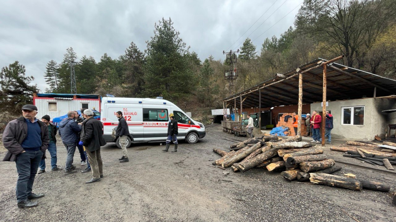 Bolu'da maden ocağında göçük: 7 işçi yaralı