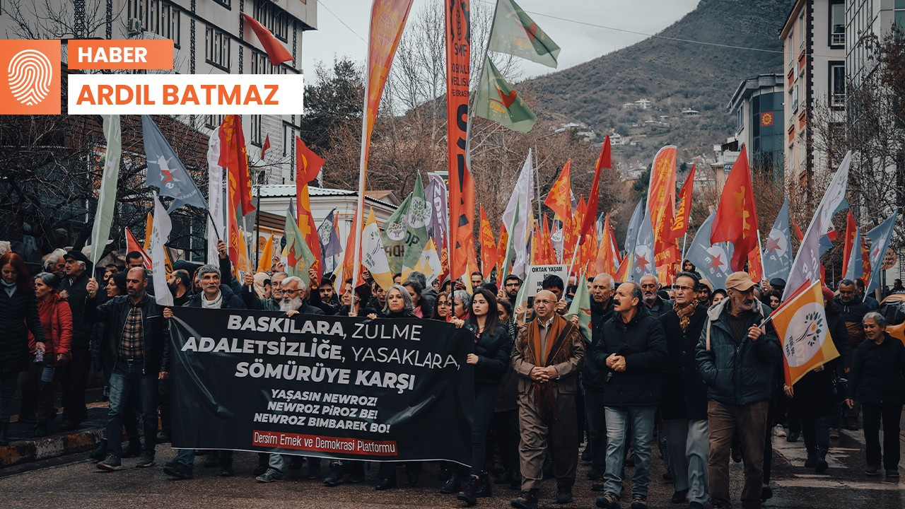 Dersim'de Newroz: 'Hakkımızı helal etmiyoruz'