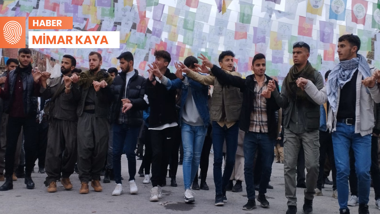 Hakkari'de Newroz kutlandı: 'Yarınlarımız için HDP'liyiz'