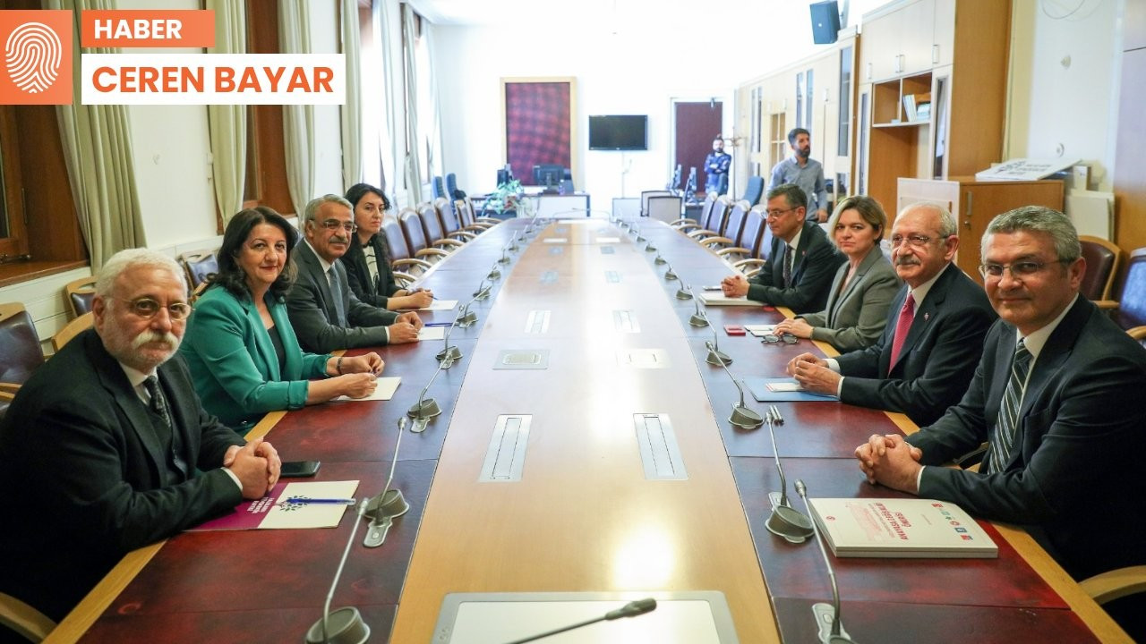 CHP-HDP görüşmesi sona erdi: 'Kürt sorunu dahil bütün sorunların çözüm adresi TBMM'dir'