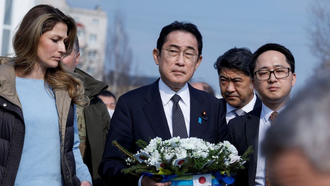 Japonya Başbakanı Kişida Ukrayna'da: 'Desteği sürdüreceğiz'