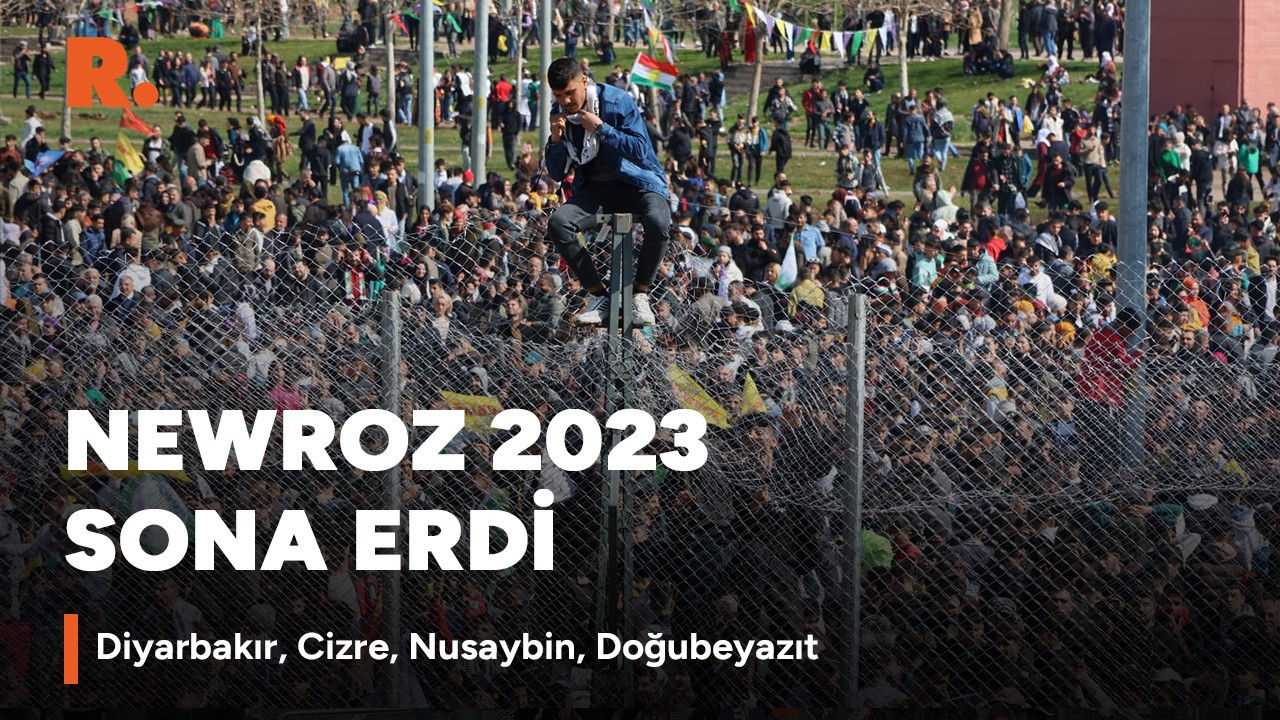 Newroz 2023 ateşi yandı: Kutlamalar sona erdi