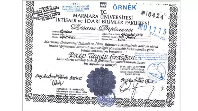 Hürriyet, Erdoğan’la ilgili mezuniyet belgeleri yayınladı - Sayfa 2