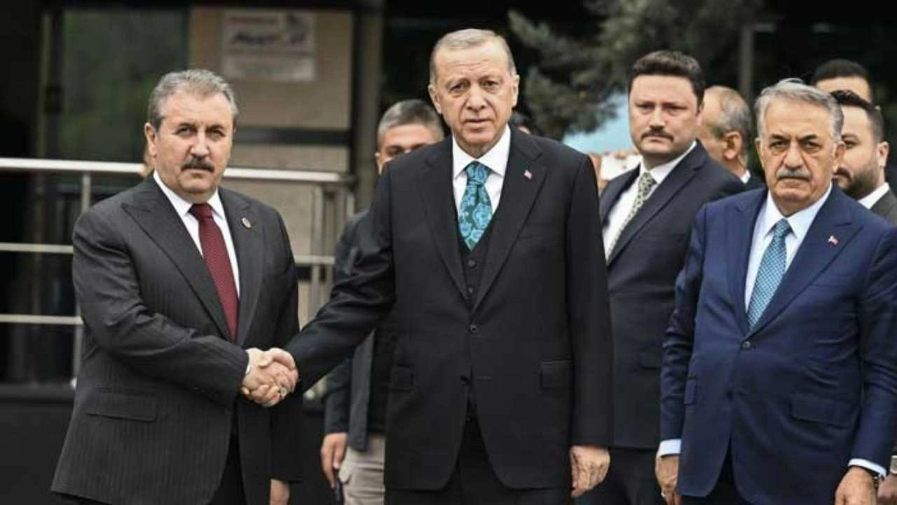 Erdoğan, Büyük Birlik Partisi'ni ziyaret etti