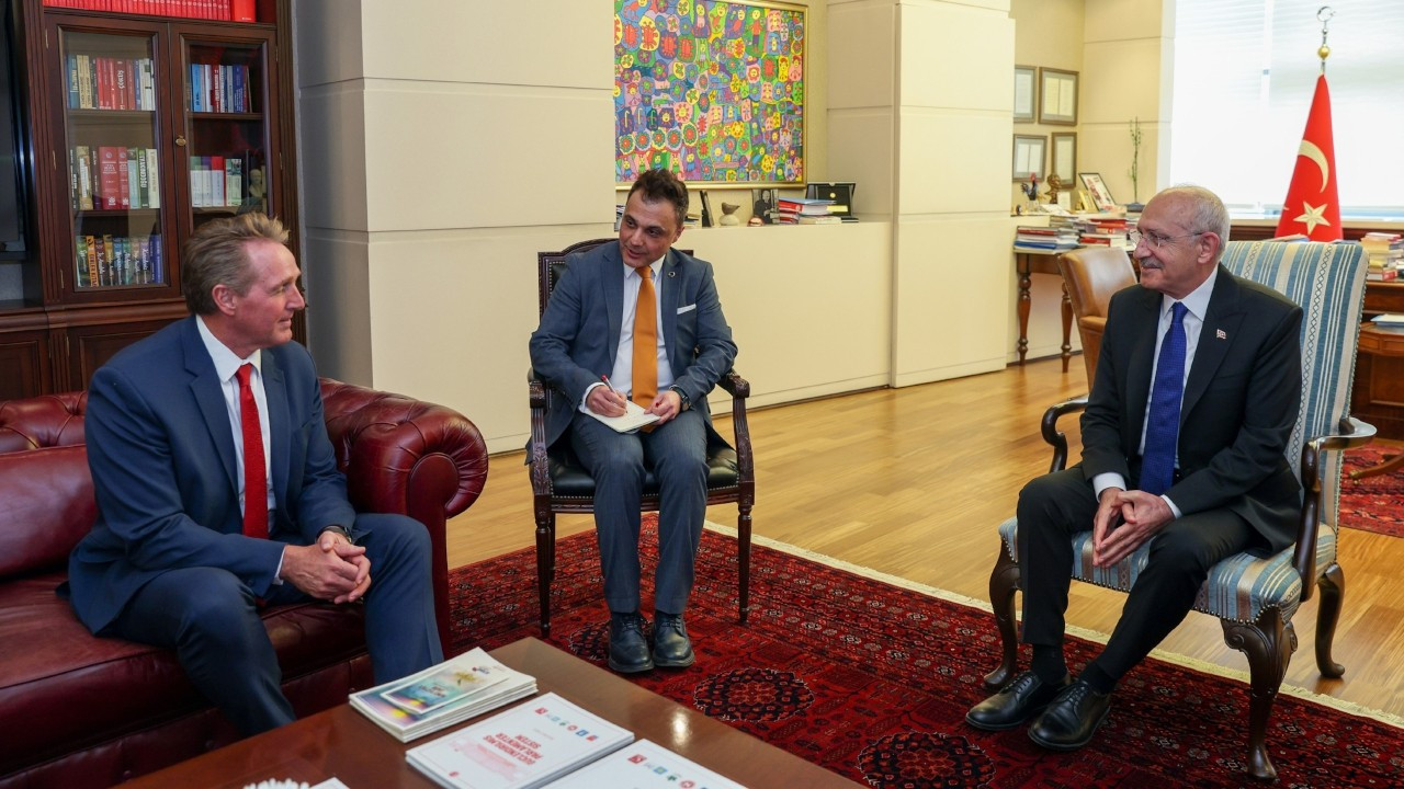 ABD Büyükelçisi Flake'ten Kılıçdaroğlu'na ziyaret