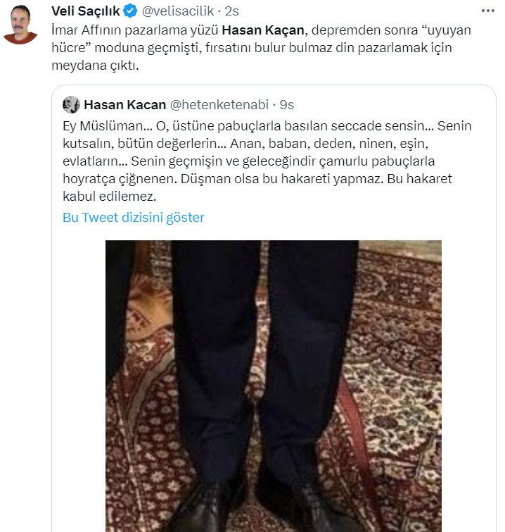 Hasan Kaçan'a 'seccade' tepkisi: İmar affının reklam yüzü sahalara dönmüş - Sayfa 4
