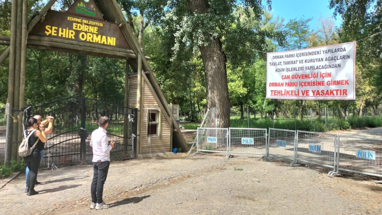 Edirne’de Millet Bahçesi projesine iptal kararı