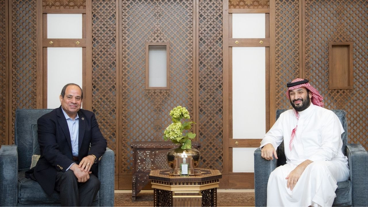 Mısır Cumhurbaşkanı Sisi, Suudi Arabistan'da