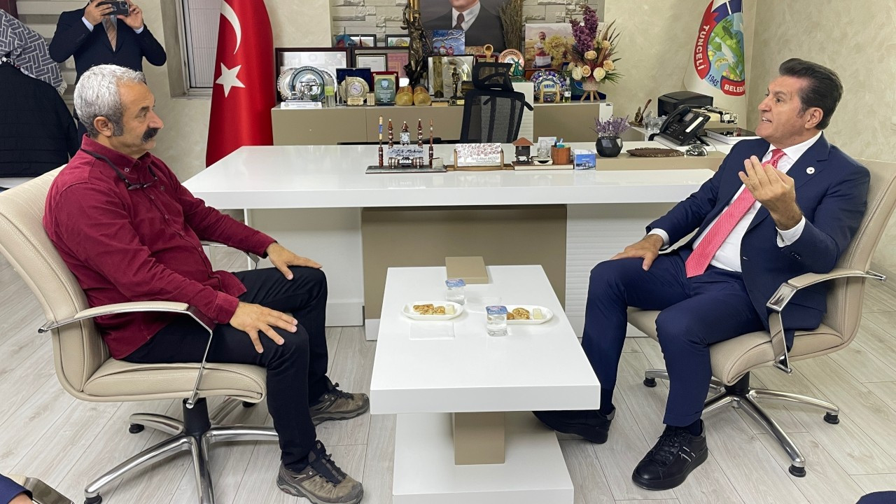 Sarıgül'den Dersim Belediye Başkanı Maçoğlu'na ziyaret