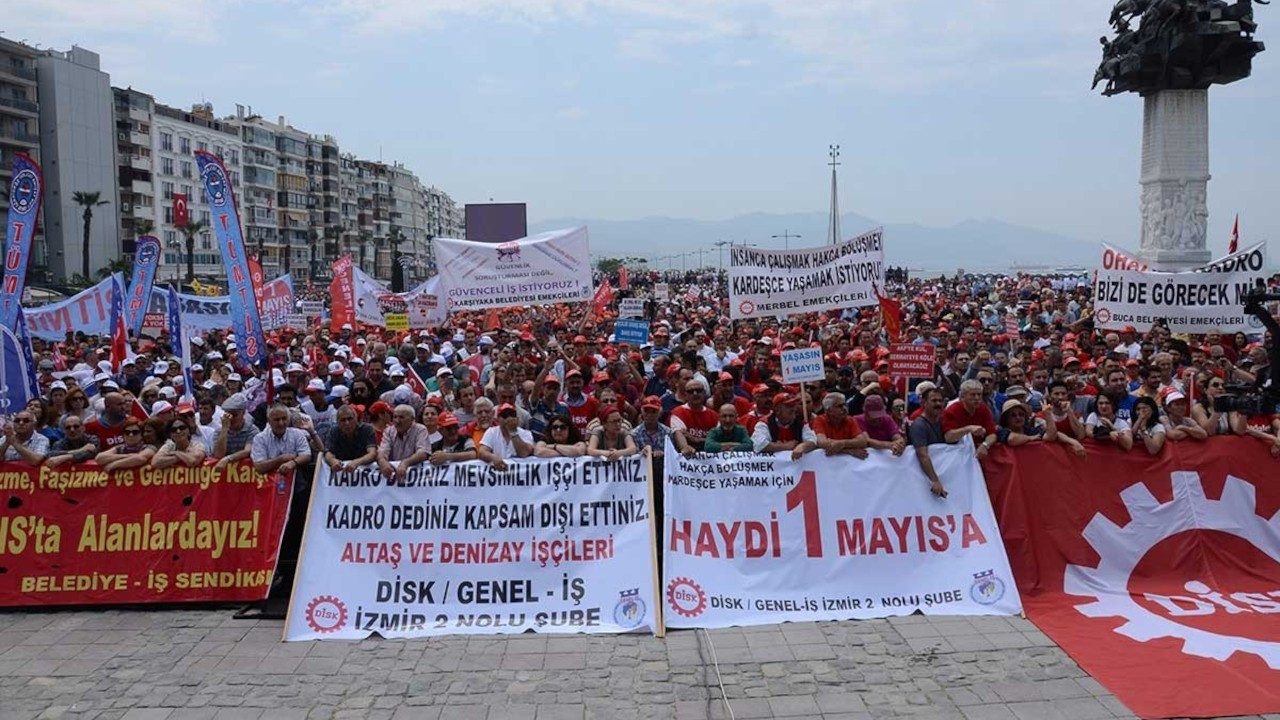 İzmir’de ortak 1 Mayıs kararı