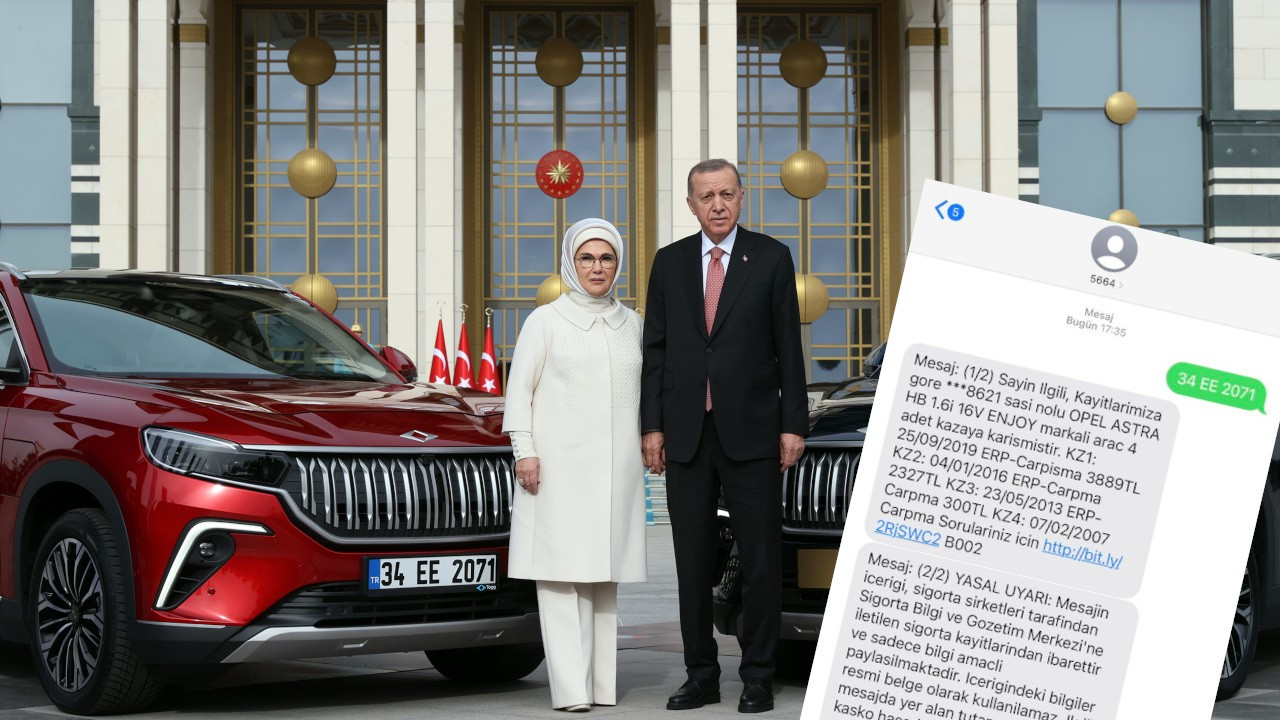 Ağırel: Erdoğan'a teslim edilen TOGG'un plakası bir Opel araca aitmiş