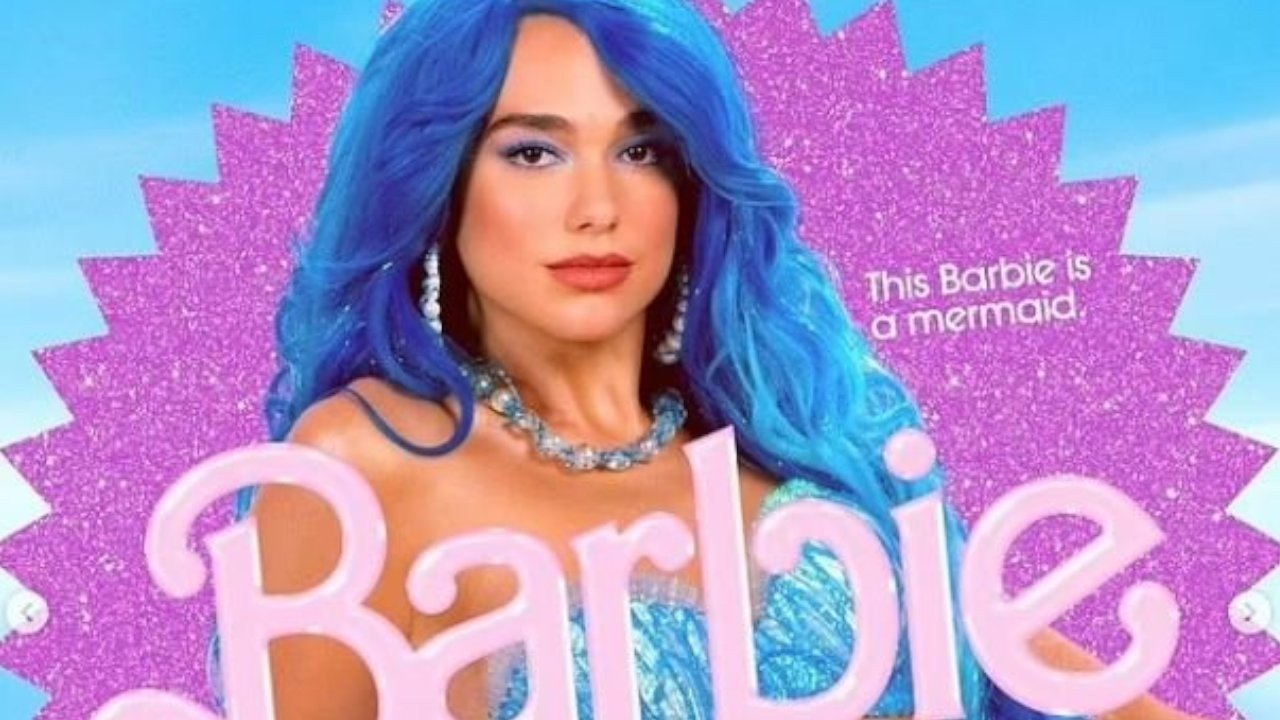 Dua Lipa’nın 'deniz kızı Barbie' rolü sosyal medyada gündem oldu