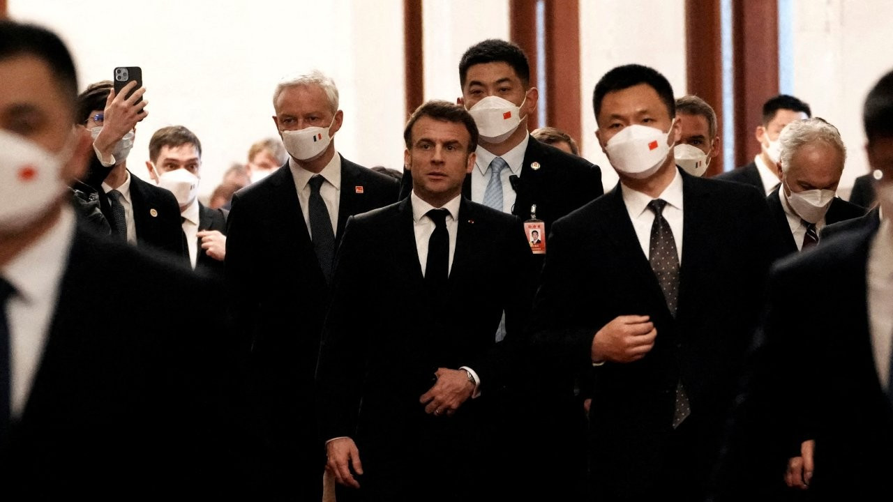 Macron, Pekin'de: Çin ile bağlarımızı koparmamalıyız