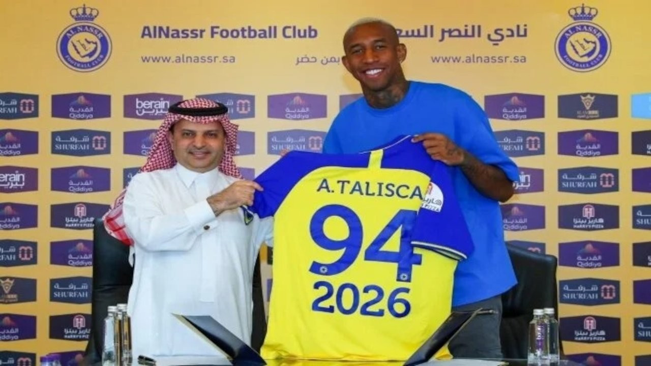 Talisca'nın sözleşmesi uzatıldı: 2026'ya kadar Al-Nassr'da