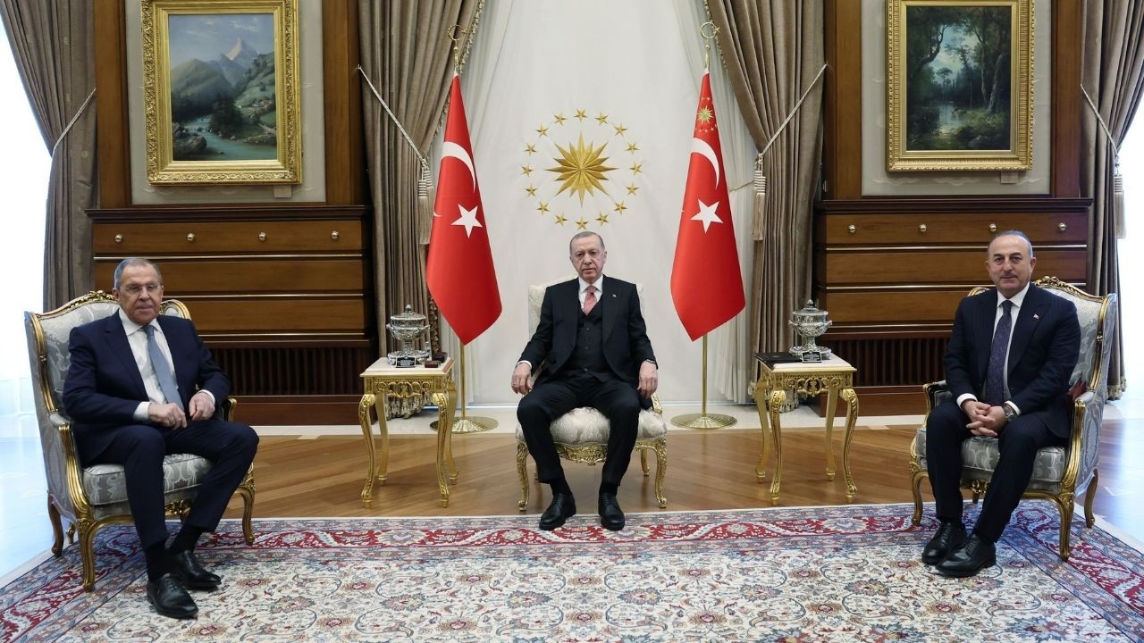 Erdoğan, Rusya Dışişleri Bakanı Lavrov ile görüştü