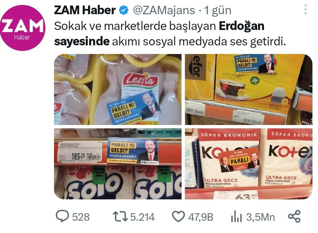 'Erdoğan sayesinde' etiketini tasarlayan Akkoyun'a destek - Sayfa 3