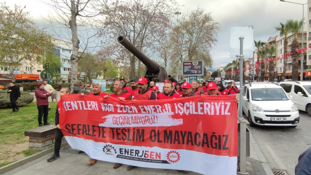 Enerji işçileri Ankara’ya yürüyor: 'Sefalete teslim olmayız'