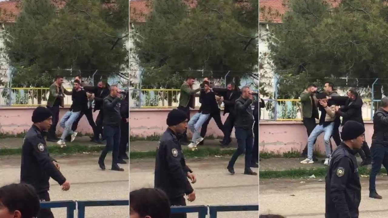 Osmaniye'de polis, seçim bürosu açılışında darbettiği genci bugün gözaltına aldı