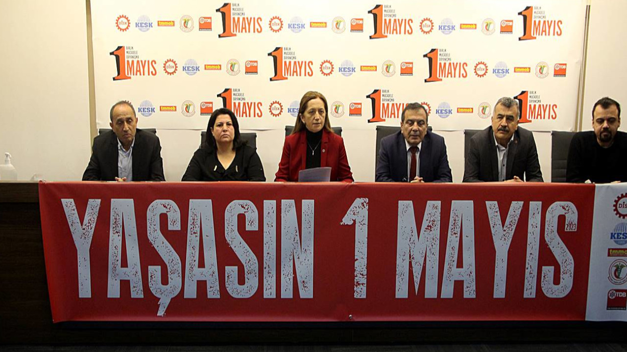Sendikalardan 1 Mayıs talebi: Taksim'de kutlamak istiyoruz