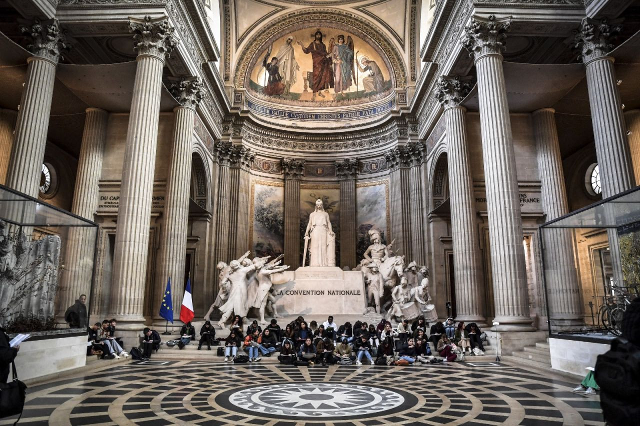Fransa'da Pantheon'un 35 metrelik üst katı ziyarete açıldı - Sayfa 1