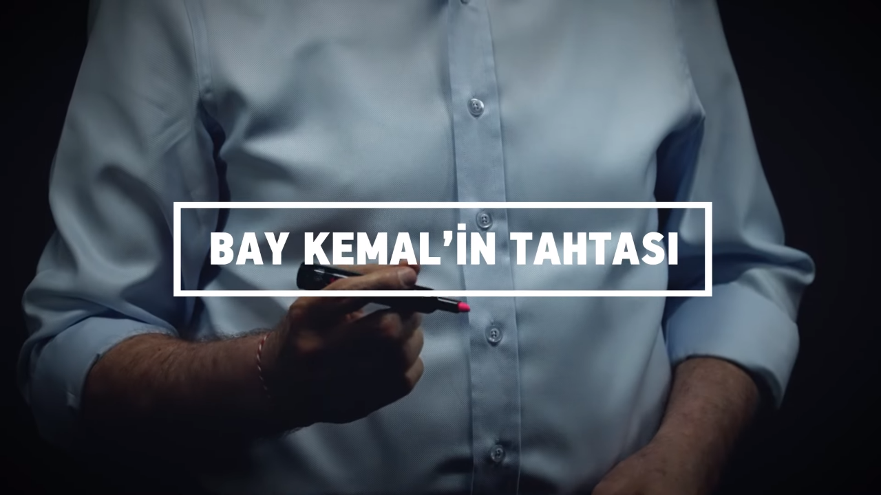 Kılıçdaroğlu'ndan yeni video: 'Bay Kemal'in Tahtası'