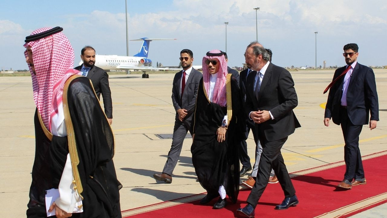 12 yıl sonra ilk: Suudi Arabistan Dışişleri Bakanı Suriye'de