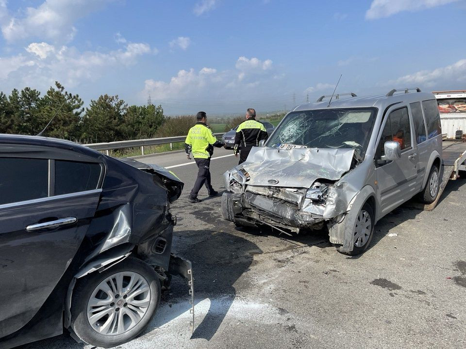 Bolu'daki zincirleme kazada 6 kişi yaralandı: Araç kuyrukları oluştu - Sayfa 2