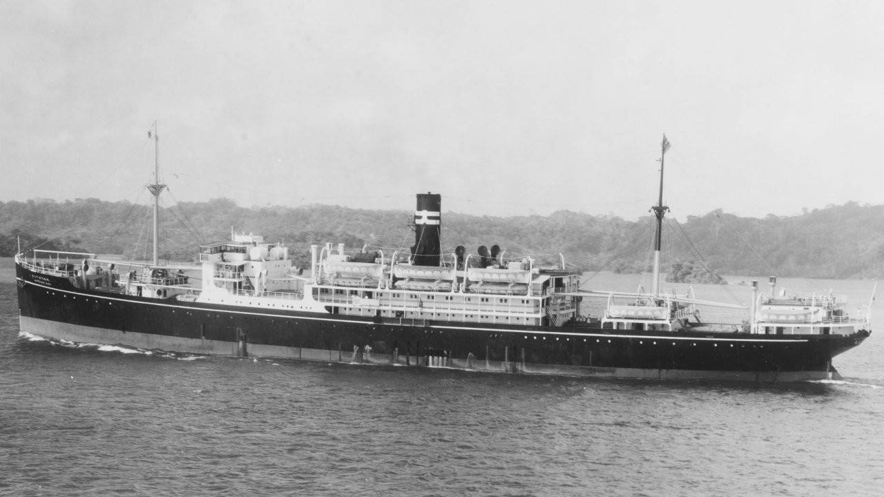İkinci Dünya Savaşı'nda batırılan geminin enkazı bulundu