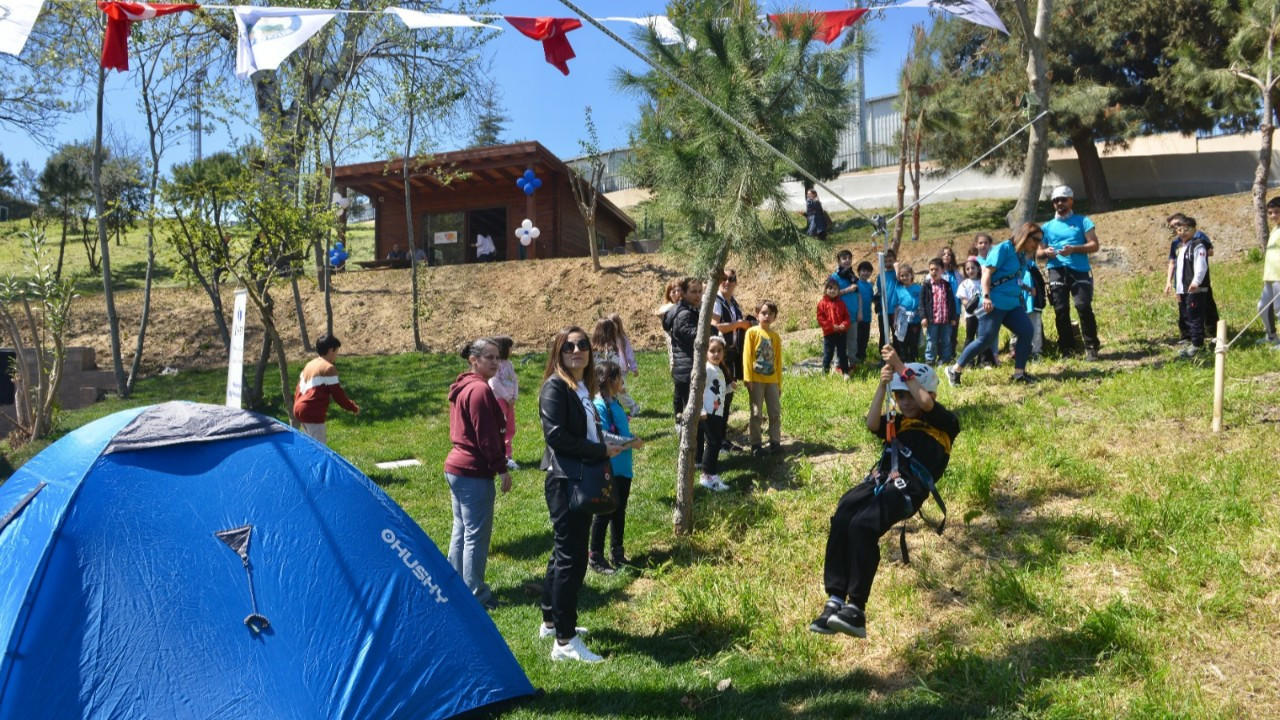 İstanbul'un ilk ekolojik çocuk parkı açıldı