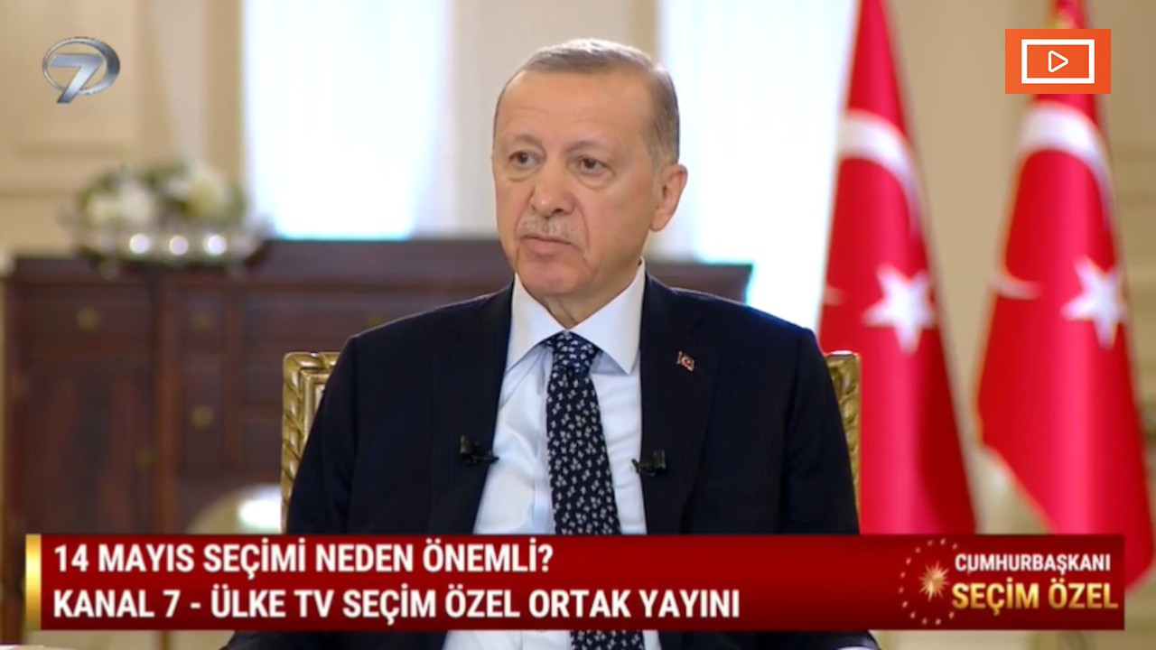Erdoğan rahatsızlandı, katıldığı canlı yayına ara verildi