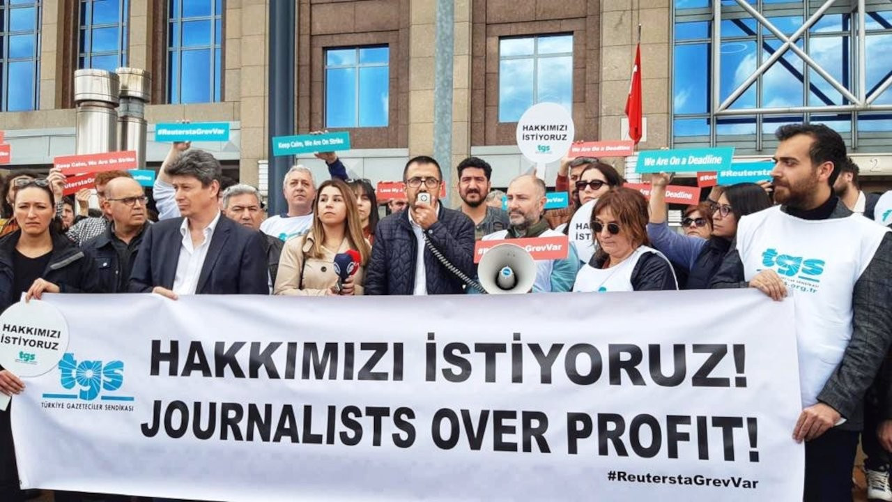TGS, 10 Mayıs'ta Reuters Türkiye'de greve gidecek