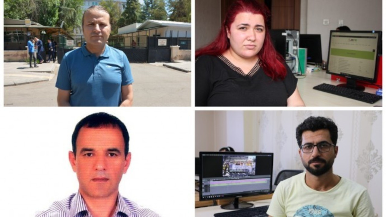 Diyarbakır'da gözaltına alınan gazetecilerden 4'ü adliyeye sevk edildi