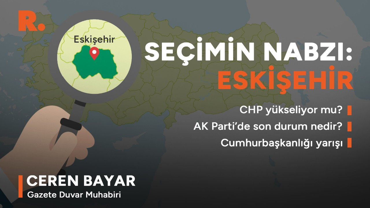 Seçime 16 gün kala Eskişehir'den canlı yayında son durum