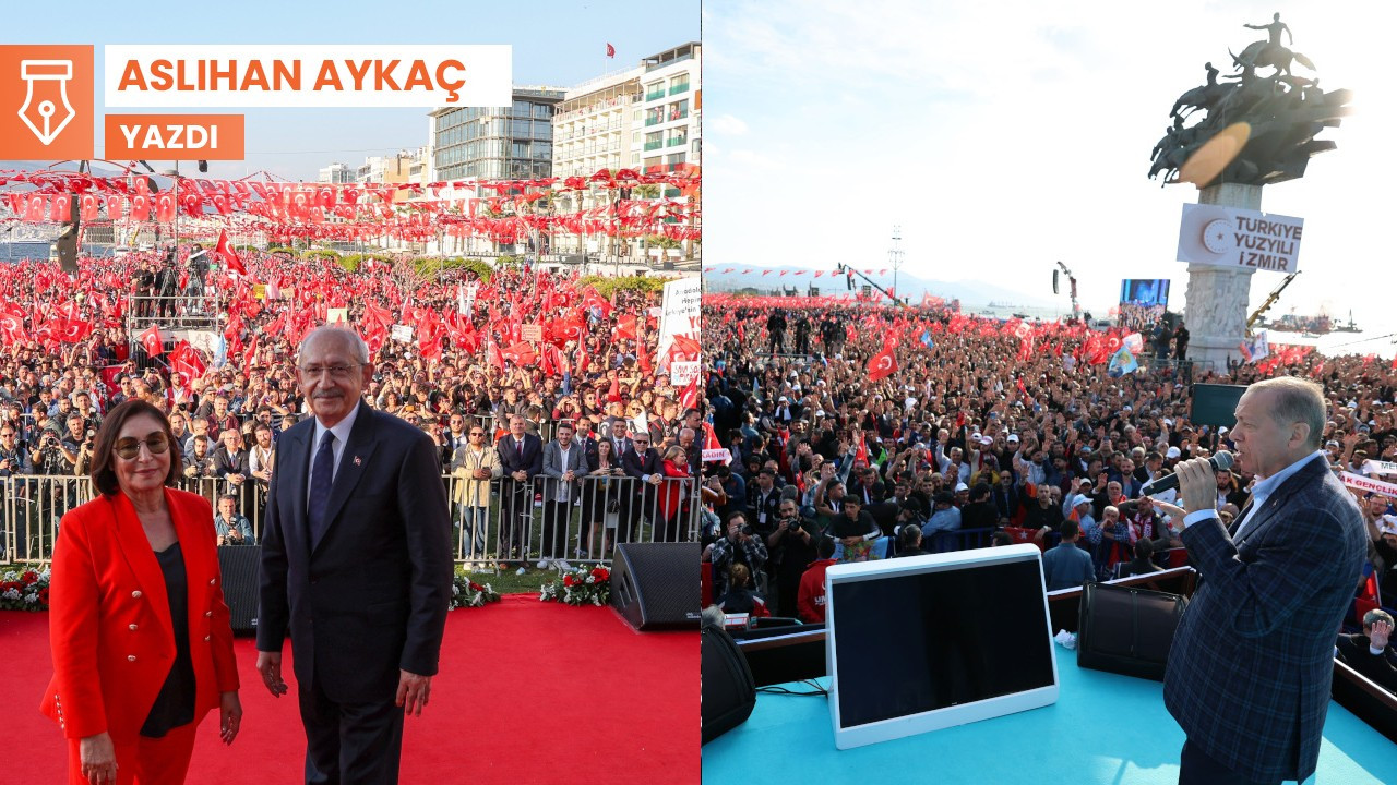  İzmir’de iki miting ışığında seçim manzarası
