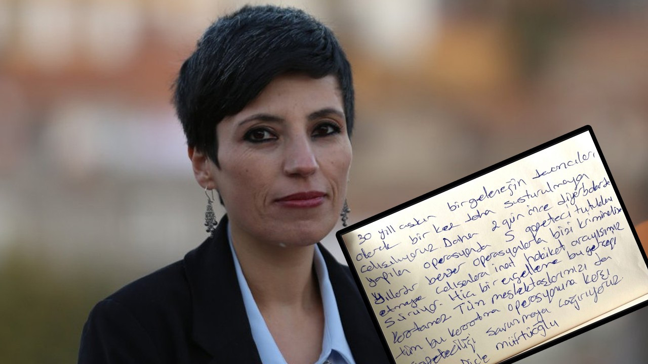 Gözaltındaki gazeteci Müftüoğlu: Gazeteciliği savunmaya çağırıyoruz