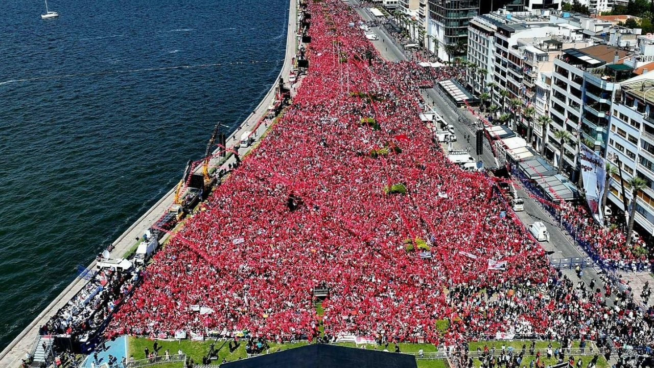 Millet İttifakı İzmir'de: 'Erdoğan ve arkadaşlarını emekli edeceğiz'