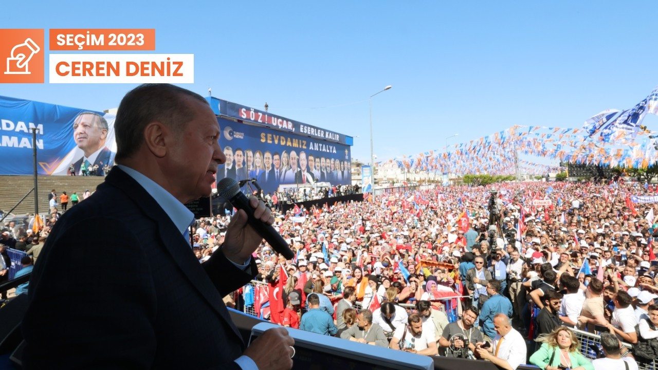 Erdoğan’ın Antalya mitingi kıyasıya yarışın habercisi