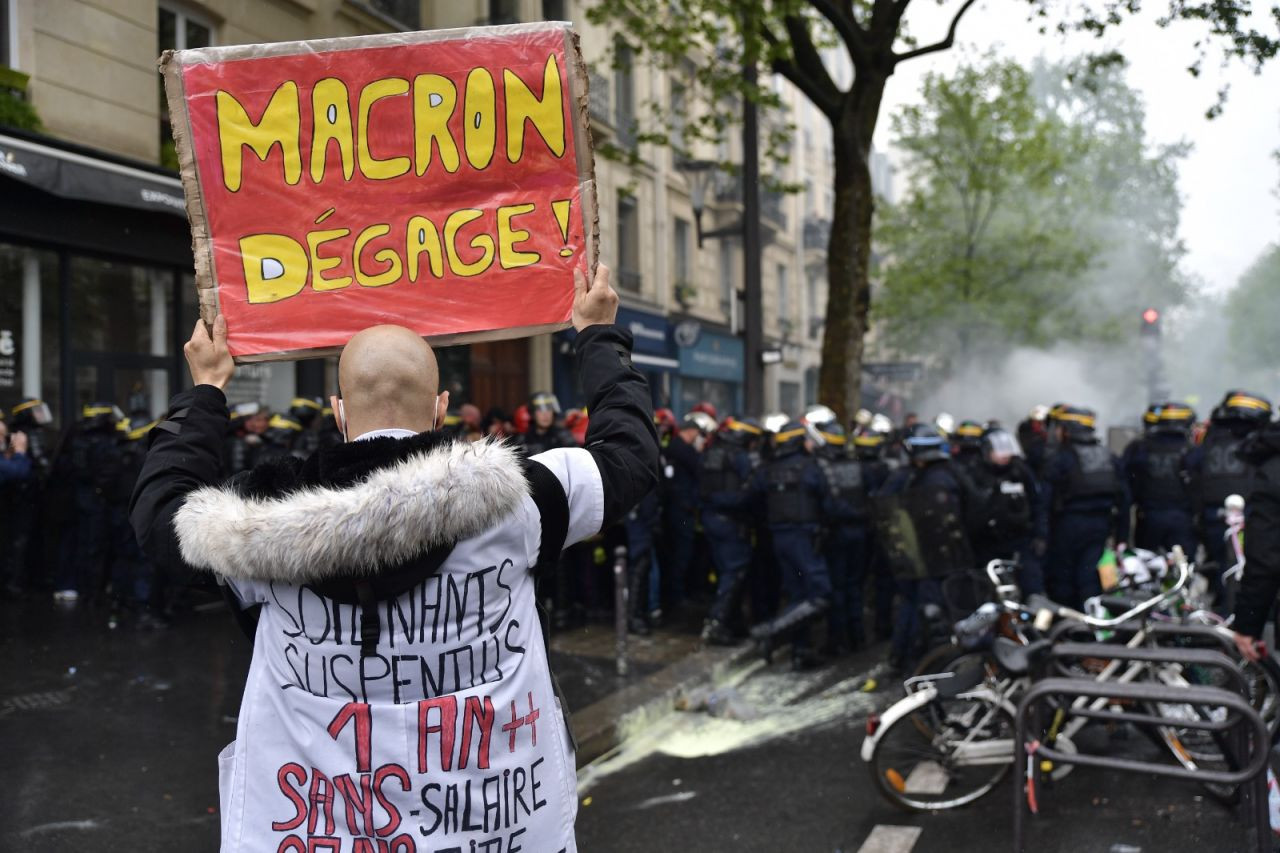 Fransa ve Almanya'da 1 Mayıs gösterileri: Yüzlerce kişi gözaltında - Sayfa 4