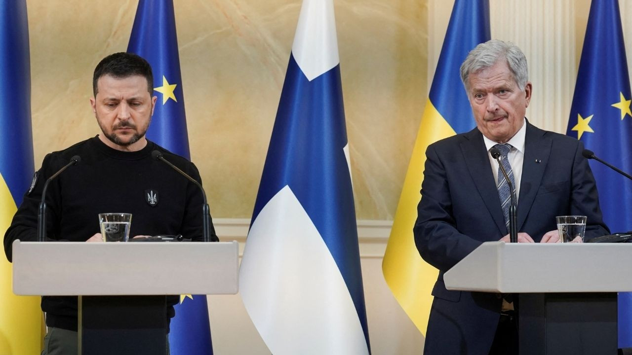 Zelenskiy, Finlandiya'da: 'Amacımız NATO'ya tam üyelik'