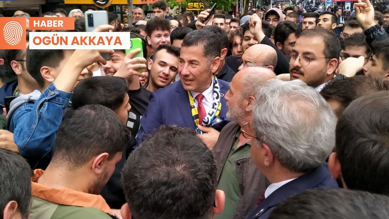 Oğan destekçilerinden Yeşil Sol Parti standına küfürlü slogan