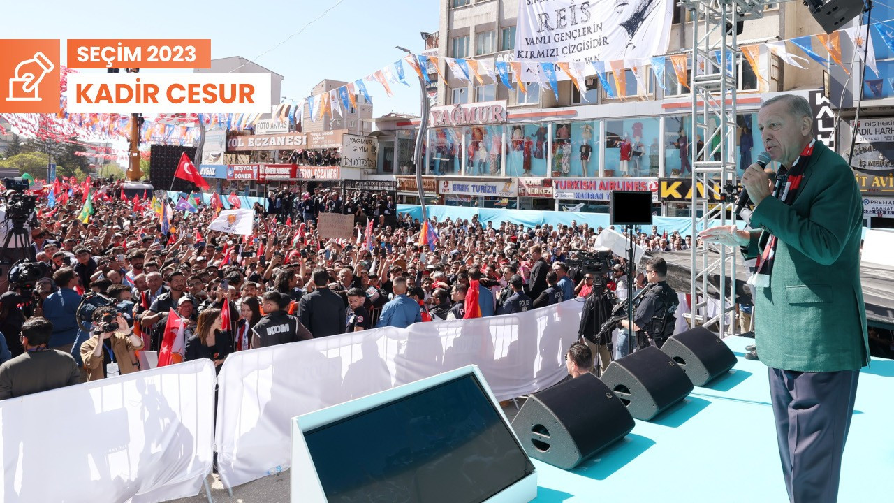 Cumhurbaşkanı Erdoğan'ın mitingi öncesinde Van'da neler yaşandı?
