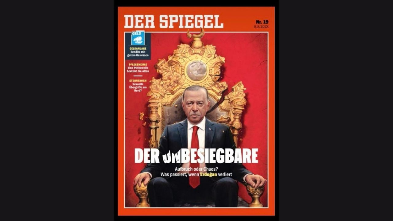 Spiegel, seçimleri 'Taht sallanıyor' başlığı ile verdi