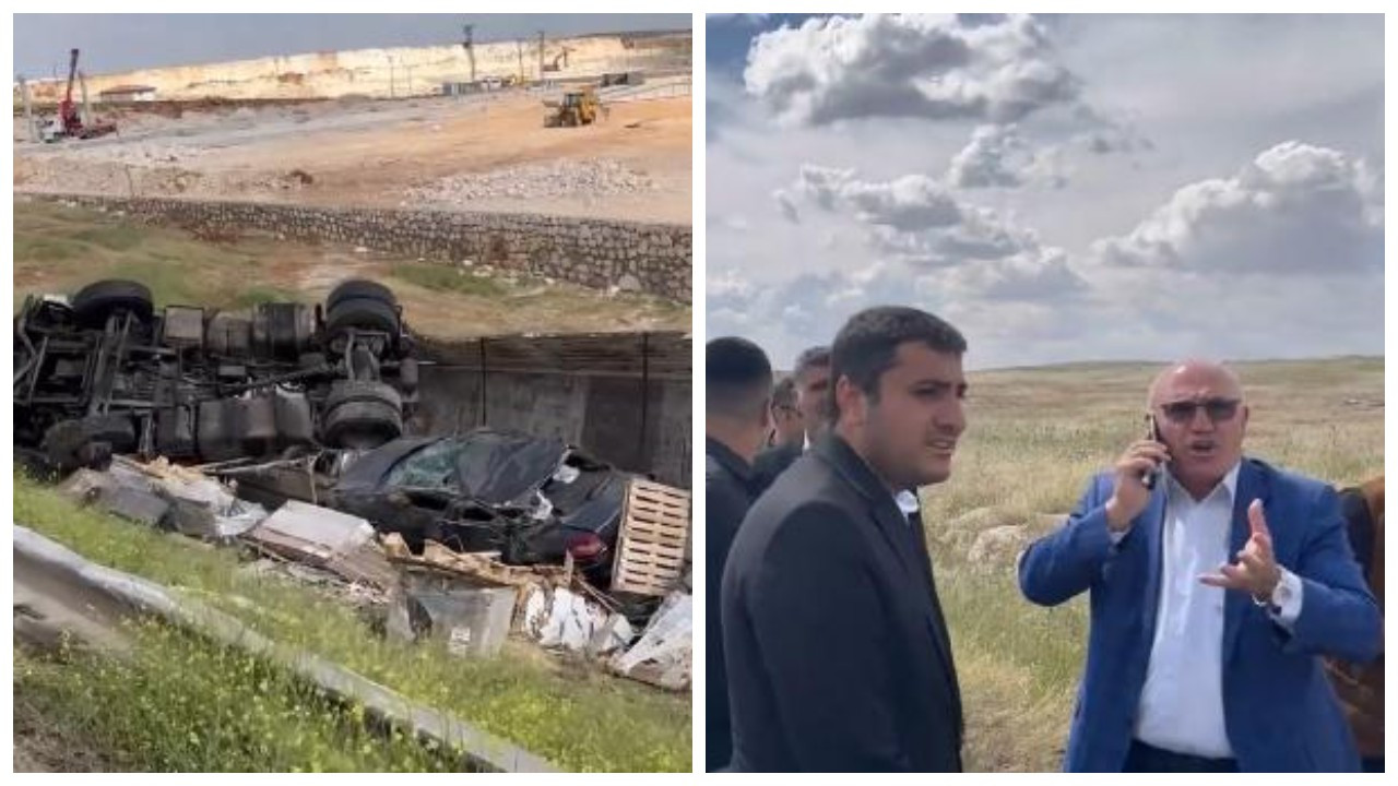 Urfa'da tırla hafif ticari araç çarpıştı: 5 ölü, 1 yaralı