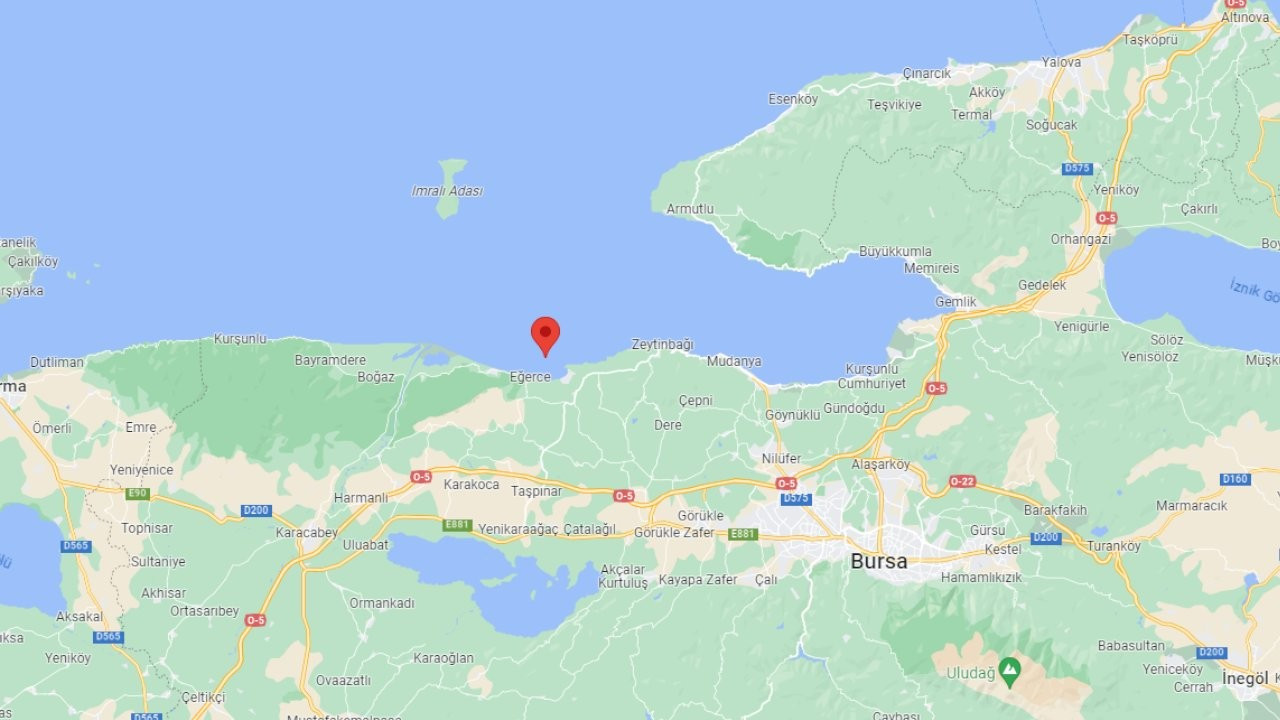 Marmara'da 3,8 büyüklüğünde deprem