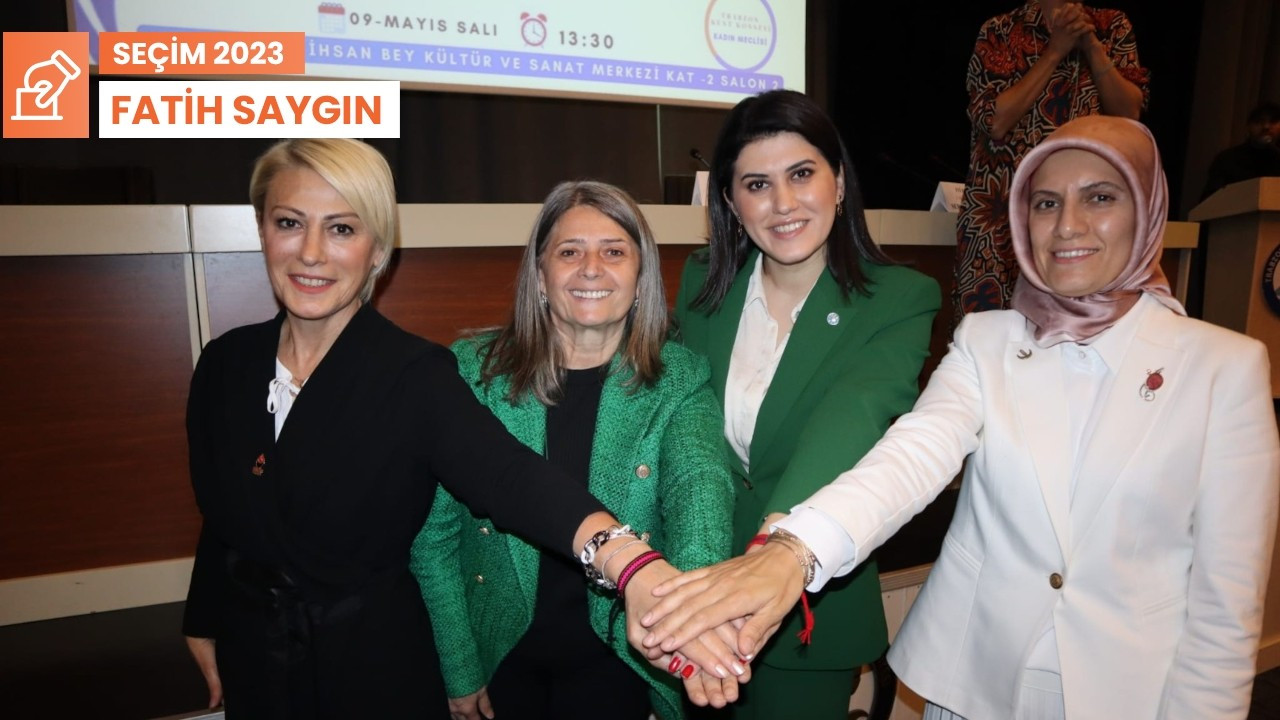 Trabzon'da kadın adaylar bir araya geldi: Parti ayırt etmeksizin birbirimize sarılabilmeliyiz